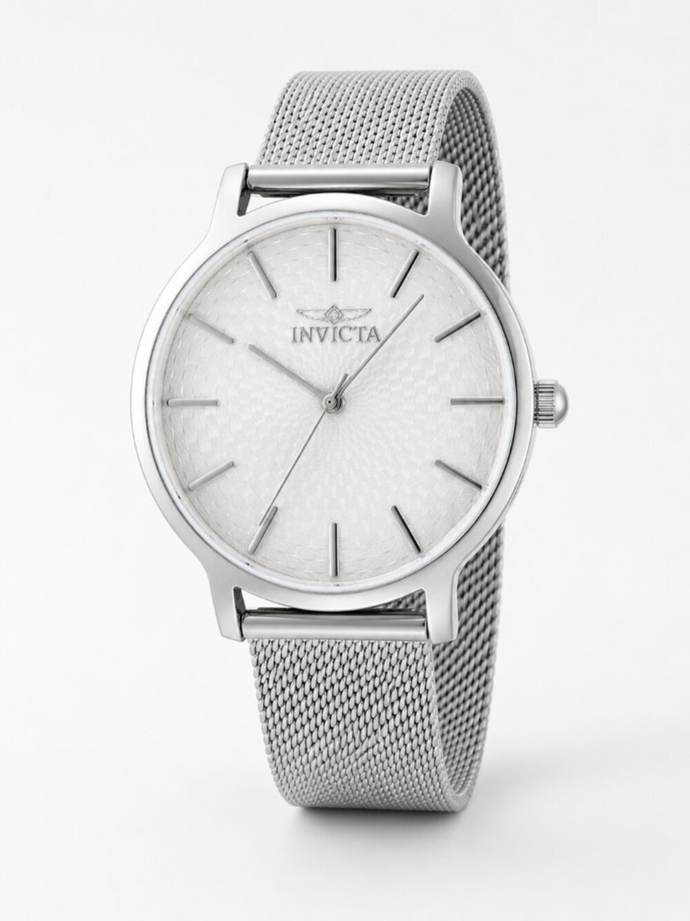 IInvicta Wildflower Maylen 48972 Silver Mesh Watch 38mm Unisex NIB